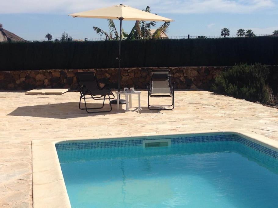 Villa En Zona Tranquila De Lajares Vista Calma Экстерьер фото
